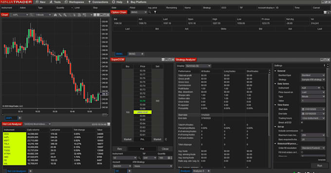 develop ninjatrader 8 strategy, hft trading bot  automated trading system