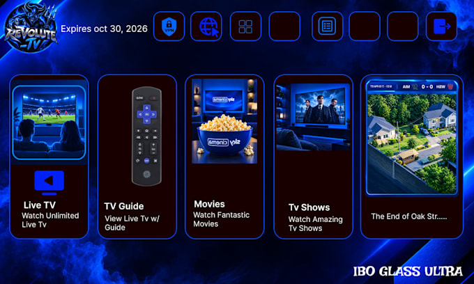 rebrand iptv app with master panel for you
