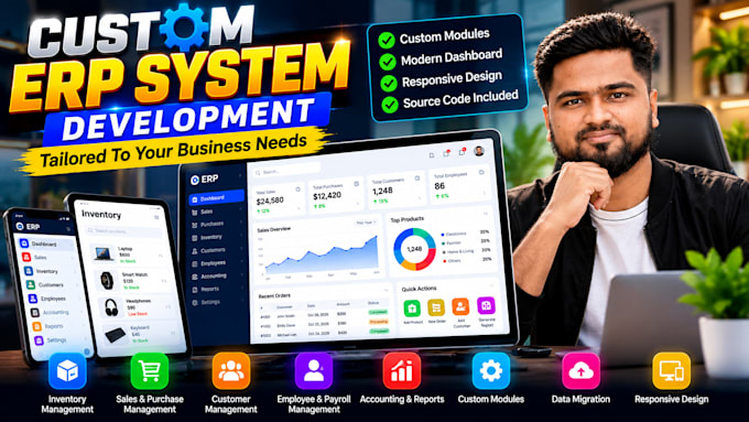 develop a custom erp system for your business