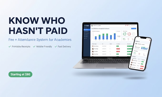 build a school management system for small schools