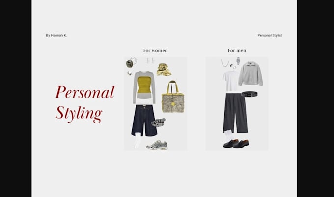 do customized personal styling and fashion consultation