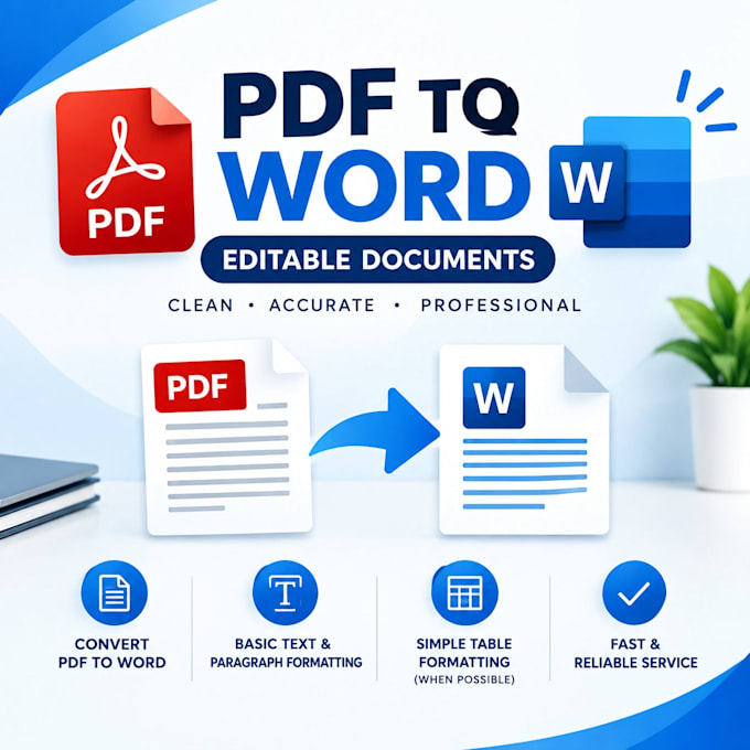 convert PDF to editable word documents