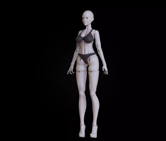 create functional articulated ball joints for your 3d printable doll, bjd joint
