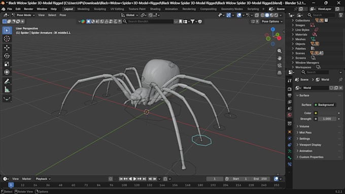 do creature modelling and creature rigging for games