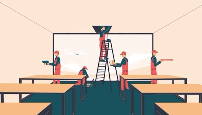 animated saas video, product explainer video, software demo, 2d saas animation