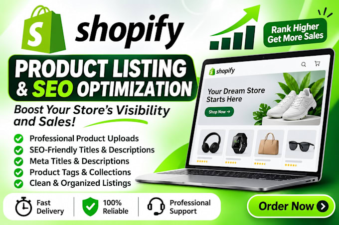 upload shopify products and optimize product SEO