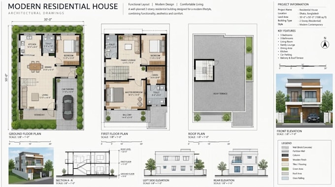 do architectural 2d autocad floor plan, permit drawing, 3d interior rendering