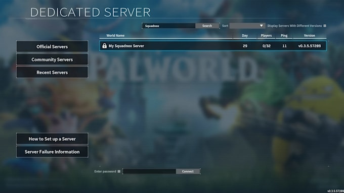 set up a palworld dedicated server with custom mods
