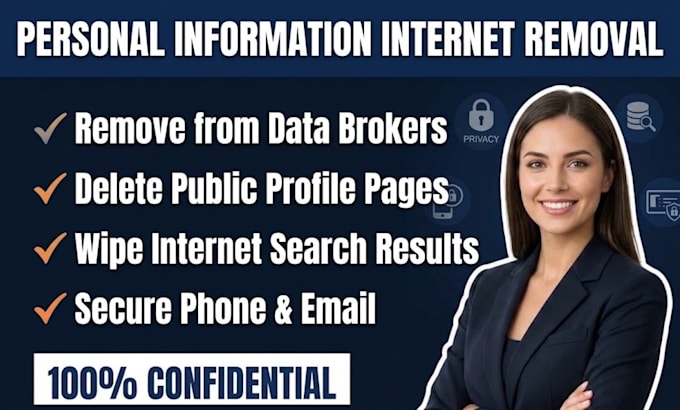remove your personal information from the internet for privacy and security