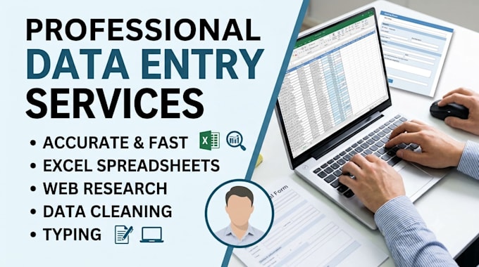 do data entry, quality audit operations