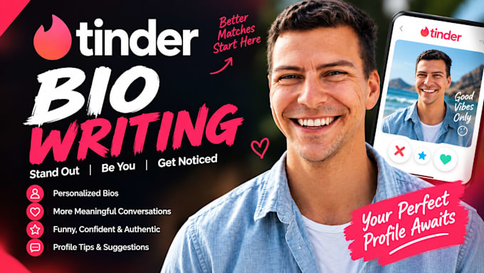 write an attractive tinder bio and dating profile