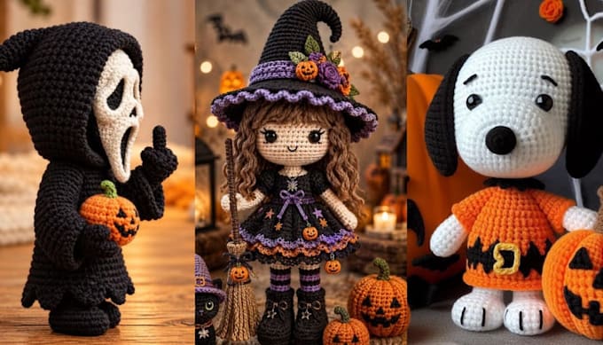 write amigurumi crochet pattern with step by step video tutorial and pdf pattern