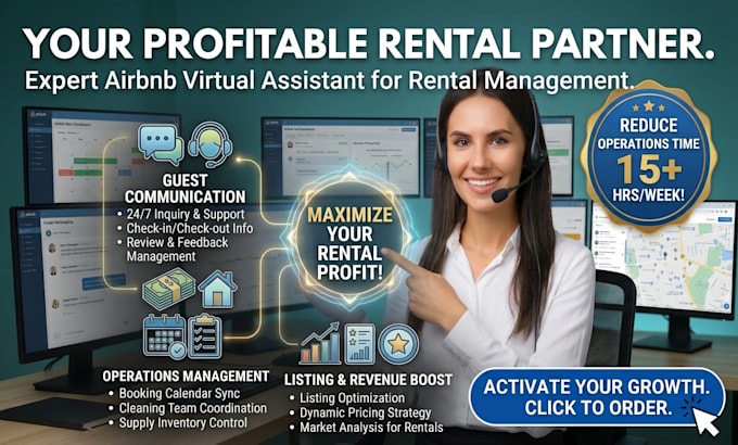 airbnb virtual assistant for rental management