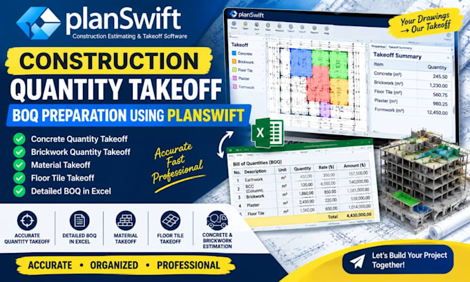 do  accurate estimation  and quantity takeoff