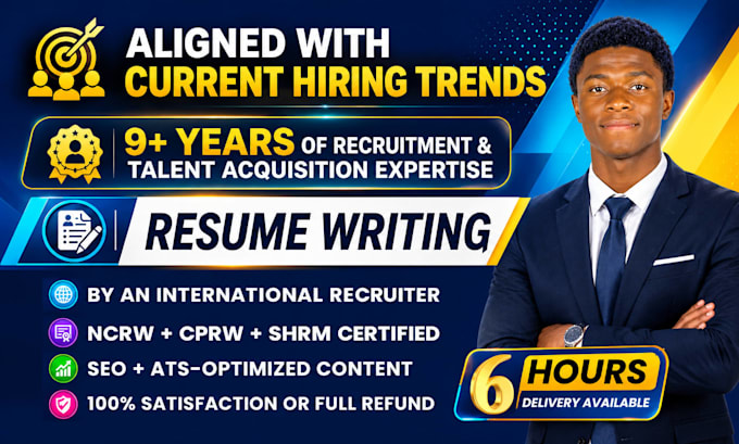 write professional resumes and cvs