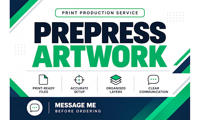 prepare your artwork for print production and prepress