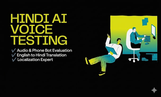 do hindi ai voice testing, translation, and localization