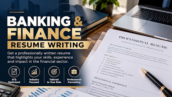 write a tailored banking and finance resume cv