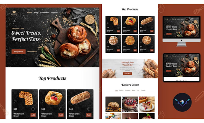 build restaurant website, digital restaurant menu, reservation website