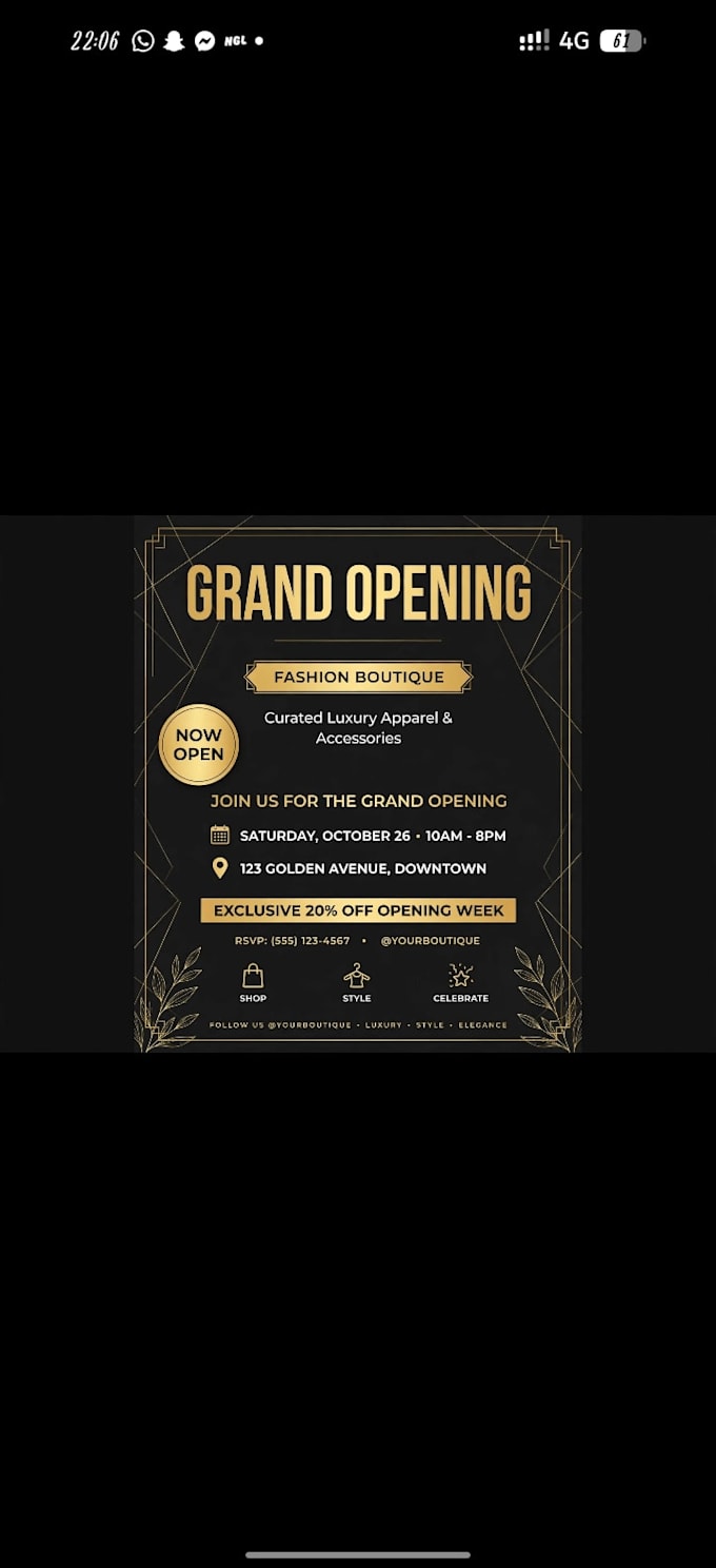 design modern flyer and poster in canva