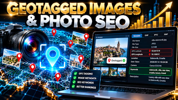 do image geotagging and photo SEO for google maps ranking