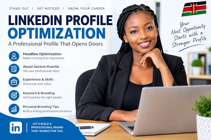 optimize your linkedin profile and a professional headline