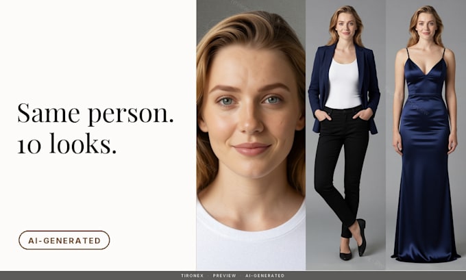 create your own consistent ai model character photo book