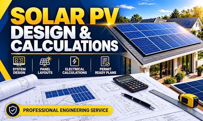 design solar rooftop structural plans and load calculations for permits