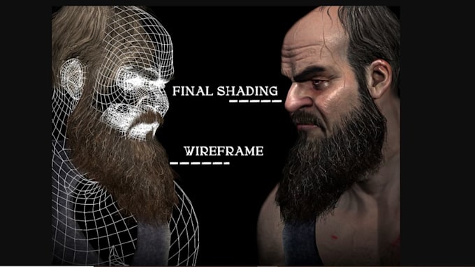 fix 3d models, retopologize meshes, uv mapping high to low poly bake textures