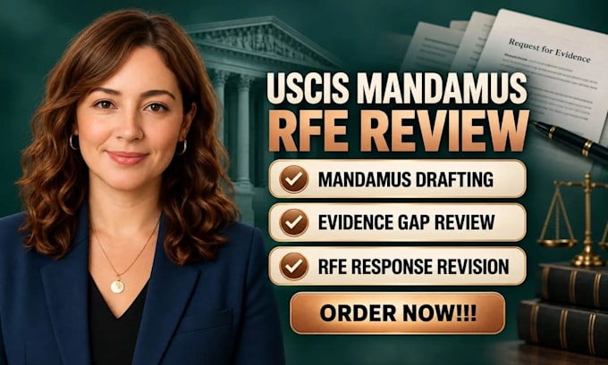 draft uscis immigration document, rfe response, affidavits and complaints