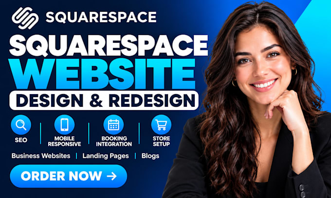 build squarespace website design squarespace redesign website development SEO