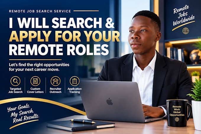 Search and apply for your remote roles by Adesola_adegoke | Fiverr