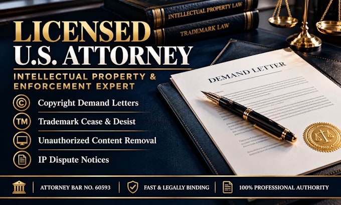 draft an intellectual property dispute notice