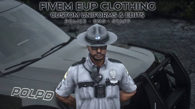 create and customize fivem eup clothing and uniforms