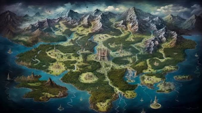 create ue5 open world terrain landscape mulit biome maps level design city map