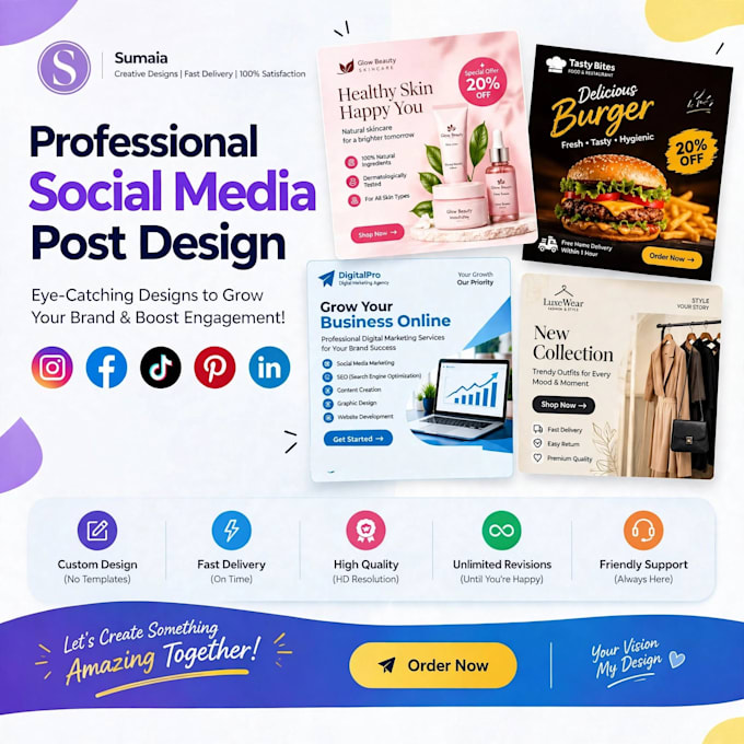 create social media posts