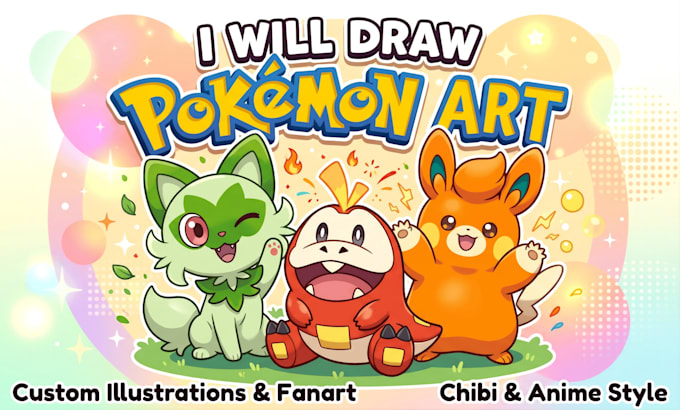 draw pokemon fan art