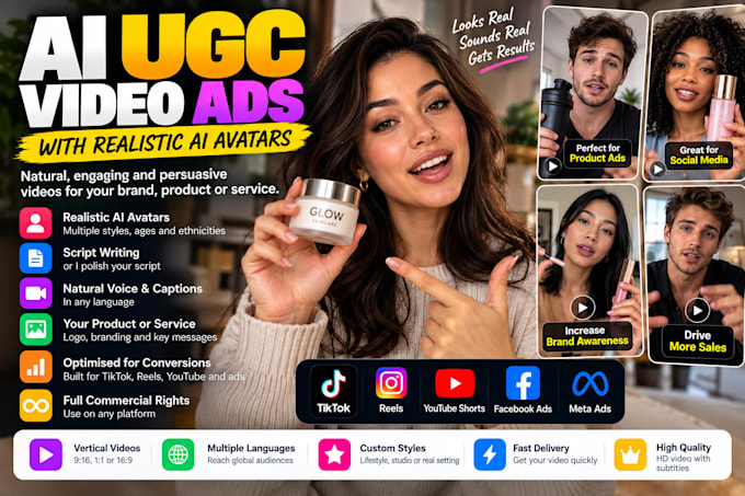 create ai ugc video ads with realistic ai avatars