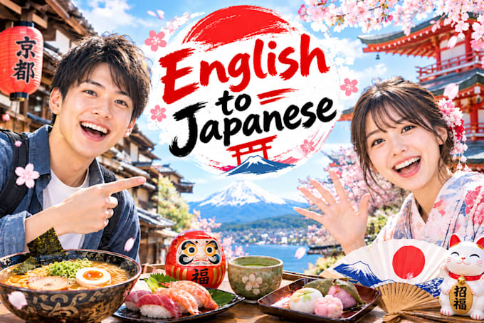 provide native japanese translate, annotation, and proofread