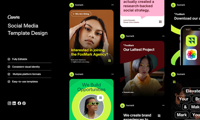 create custom canva designs and templates