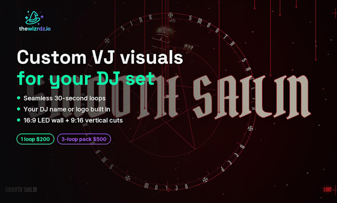 create custom vj loops and dj visuals for your live set