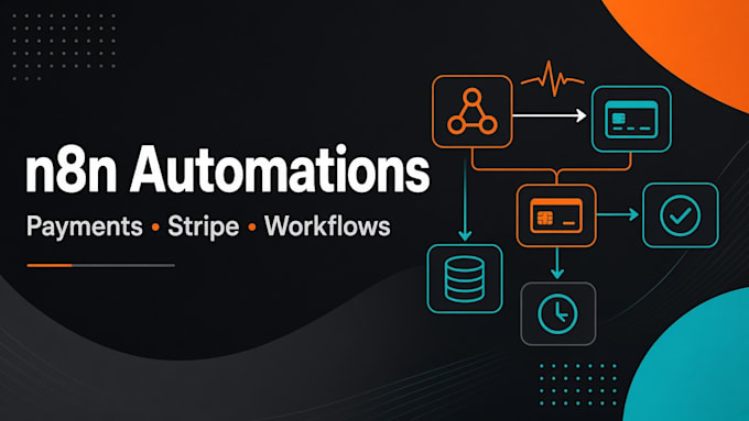setup n8n automation stripe paypal or payment gateway API