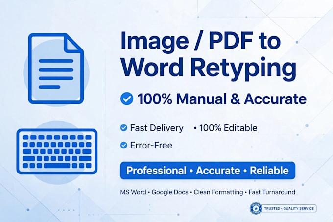 retype scanned image to word