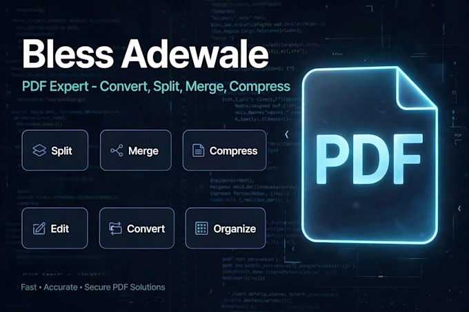 split merge compress edit and organize your pdf files fast