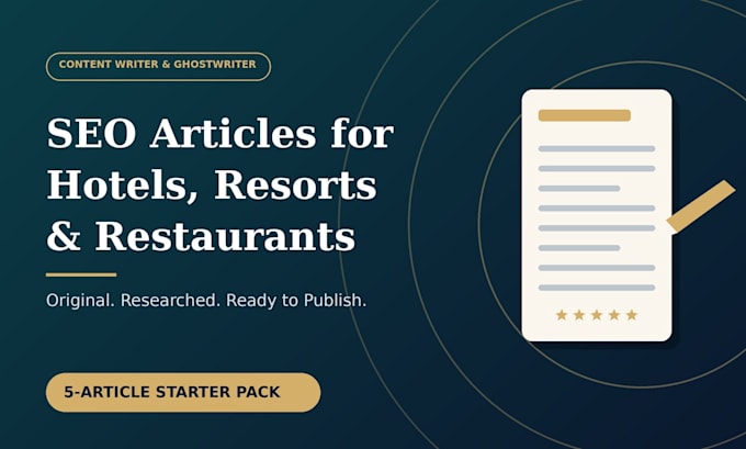 write blogs, articles, social media content, website content
