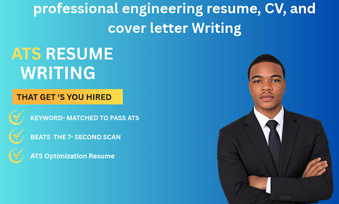 create a professional engineering resume and CV