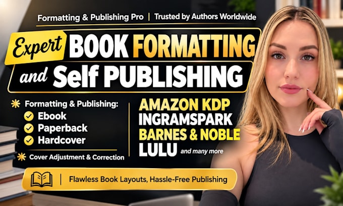 do book formatting for print book and ebook
