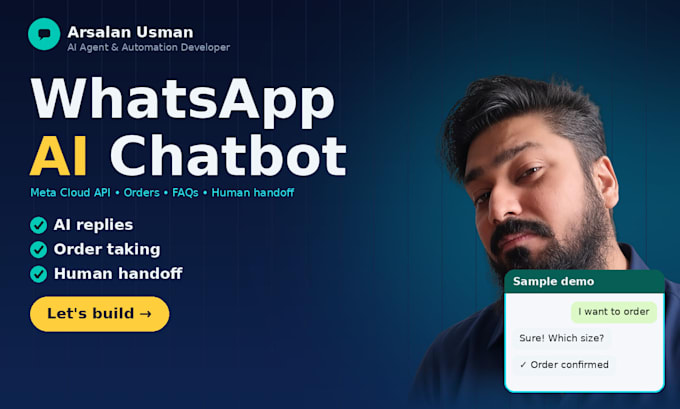 build a whatsapp ai chatbot using the meta cloud API