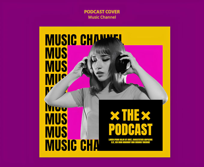 design a creative podcast cover art for spotify and itunes