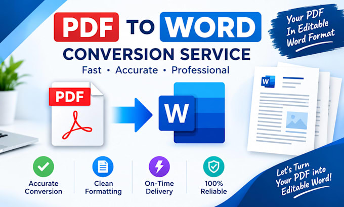 convert PDF to word and format documents
